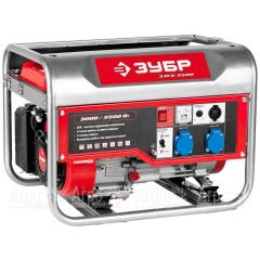 Бензогенератор Зубр ЗЭСБ-3500 3.5 кВт в Йошкар-Оле
