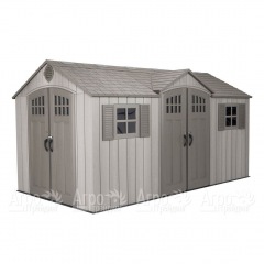Пластиковый сарай LifeTime WoodLook 15х8 в Йошкар-Оле