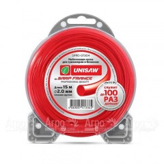 Леска триммерная 2 мм 15 м круглая Unisaw в Йошкар-Оле