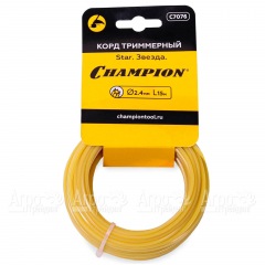 Корд триммерный Champion Star 2.4мм, 15м (звезда) в Йошкар-Оле