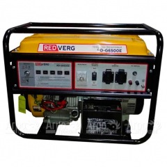 Бензогенератор RedVerg RD-G6500E 6 кВт в Йошкар-Оле