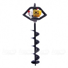 Мотобур (бензобур) Iron Mole E53 Tandem + шнек 150х1000 в Йошкар-Оле