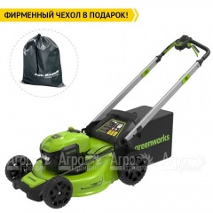 Газонокосилка аккумуляторная GreenWorks GD40LM48SPК4 в Йошкар-Оле