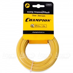 Корд триммерный Champion Star 3.0мм, 15м (звезда) в Йошкар-Оле
