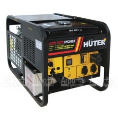 Бензиновый генератор Huter DY12500LX 8.5 кВт c колесами и аккумулятором в Йошкар-Оле
