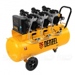 Компрессор безмасляный малошумный Denzel DLS 2250/100 в Йошкар-Оле