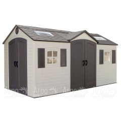 Пластиковый сарай LifeTime 15х8 DD в Йошкар-Оле