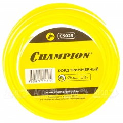 Корд триммерный Champion Star 1.6мм, 15м (звезда) в Йошкар-Оле