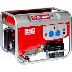 Бензогенератор Зубр ЗЭСБ-4000-Э 4 кВт с электростартером в Йошкар-Оле