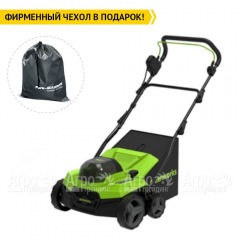 Аккумуляторный вертикуттер GreenWorks GD40SC38IIK4 в Йошкар-Оле