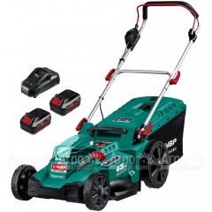 Газонокосилка аккумуляторная Зубр ГКЛ-4336-42 в Йошкар-Оле