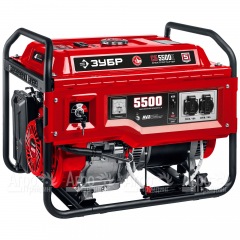 Бензогенератор Зубр СБ-5500Е 5.5 кВт с электростартером в Йошкар-Оле