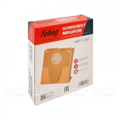 Комплект одноразовых мешков 12-17 л для пылесоса Fubag WD 3 в Йошкар-Оле