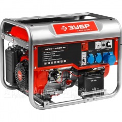 Бензогенератор Зубр ЗЭСБ-6200-Э 6.2 кВт с электростартером в Йошкар-Оле