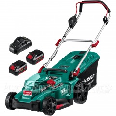 Газонокосилка аккумуляторная Зубр ГКЛ-3736-42 в Йошкар-Оле