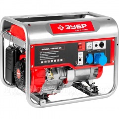 Бензогенератор Зубр ЗЭСБ-4500 4.5 кВт в Йошкар-Оле