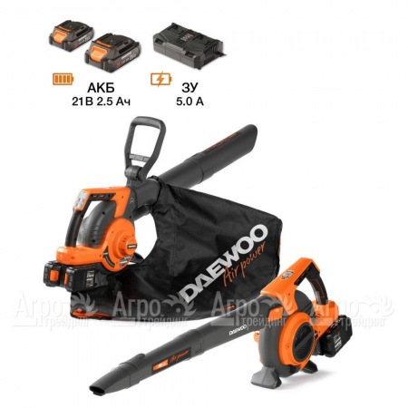 Воздуходувка аккумуляторная Daewoo DABL 9042Li SET в Йошкар-Оле