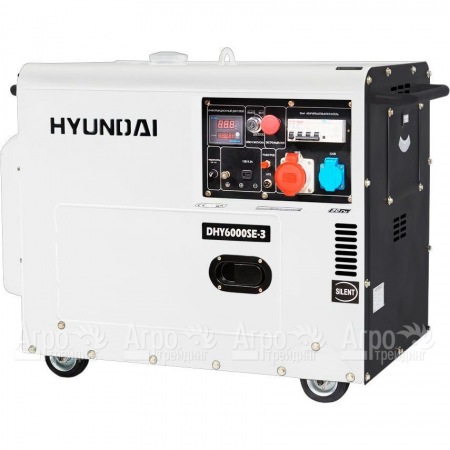 Дизельгенератор Hyundai DHY 6000SE-3 5 кВт в Йошкар-Оле