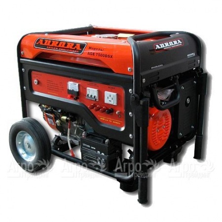 Бензогенератор Aurora AGE-7500 DSX 6 кВт в Йошкар-Оле