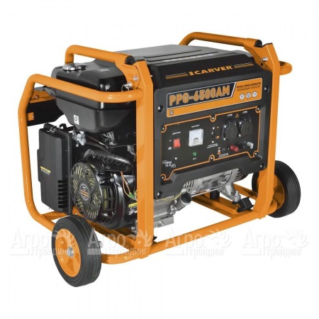 Бензогенератор Carver PPG-6500АM 5 кВт в Йошкар-Оле