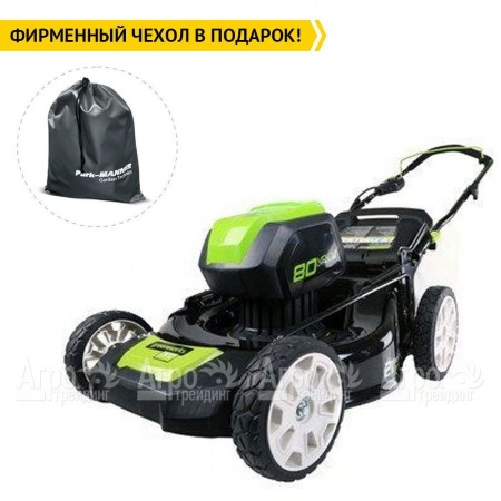 Газонокосилка аккумуляторная GreenWorks GD80LM53 80V DigiPro (без батареи и зарядного устройства) в Йошкар-Оле