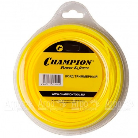 Корд триммерный Champion Star 1.3мм, 15м (звезда) в Йошкар-Оле