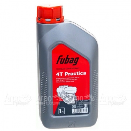 Масло моторное минеральное Fubag Practica SAE 30 1 л для 4-тактных двигателей  в Йошкар-Оле