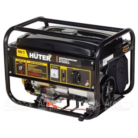 Бензиновый генератор Huter DY4000LX 3 кВт - электростартер в Йошкар-Оле
