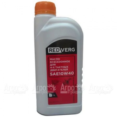 Масло полусинтетическое RedVerg SAE 10W40 1 л для 4-х тактных двигателей в Йошкар-Оле