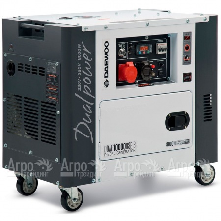Дизельгенератор Daewoo DDAE 10000DSE-3 DUAL POWER 220=380 7.2 кВт в Йошкар-Оле
