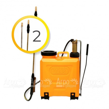 Помповый ранцевый опрыскиватель Volpi UNI 81UG Telescopic 12l в Йошкар-Оле