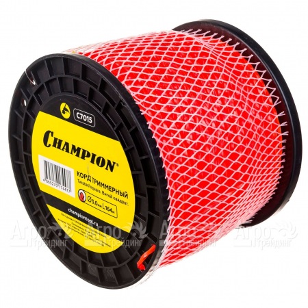 Корд триммерный Champion Twisted Square 3.0мм, 164м (витой квадрат)+нож  в Йошкар-Оле