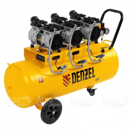 Компрессор безмасляный малошумный Denzel DLS 1800/100  в Йошкар-Оле