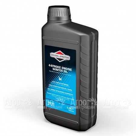 Масло синтетическое зимнее Briggs&amp;Stratton SAE 5W30 1 л для 4-тактных двигателей  в Йошкар-Оле