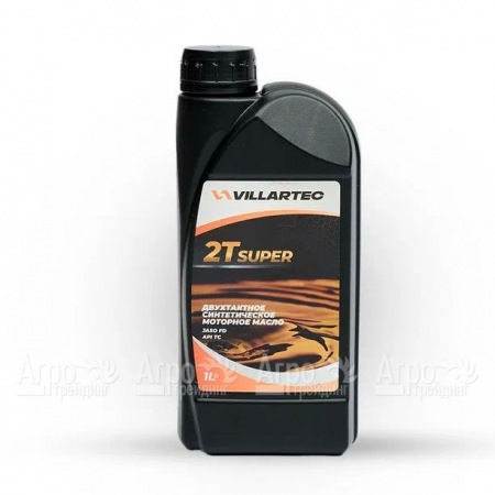 Масло моторное Villartec 2T Super API TC 1 л для 2-х тактных двигателей  в Йошкар-Оле