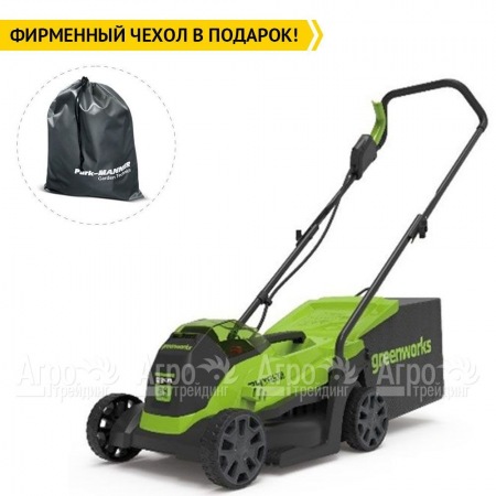 Газонокосилка аккумуляторная GreenWorks GD24LM33K4 в Йошкар-Оле