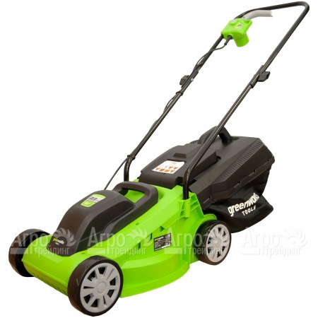Газонокосилка электрическая GreenWorks GLM1232 1200 Вт в Йошкар-Оле