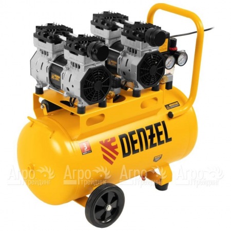 Компрессор безмасляный малошумный Denzel DLS 1500/50 в Йошкар-Оле