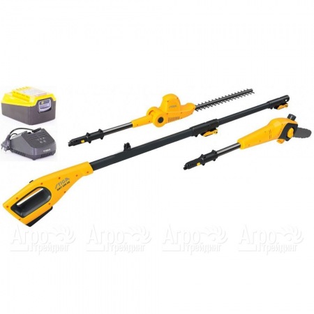 Высоторез аккумуляторный + ножницы для живой изгороди Stiga SMT 100 AE Kit в Йошкар-Оле