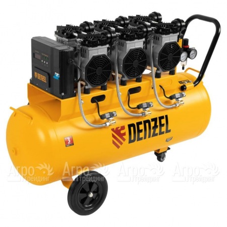 Компрессор безмасляный малошумный Denzel DLS 3300/100 в Йошкар-Оле