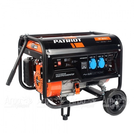 Бензогенератор Patriot GP 3810L 2.8 кВт в Йошкар-Оле
