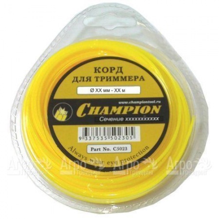 Леска Champion 1.6 мм для триммеров в Йошкар-Оле