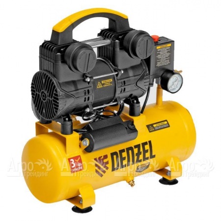 Компрессор поршневой безмасляный Denzel DLP-950/10 в Йошкар-Оле