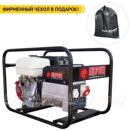 Бензогенератор Europower ЕР 5000 T 3X230V для ж/д 3.6 кВт в Йошкар-Оле