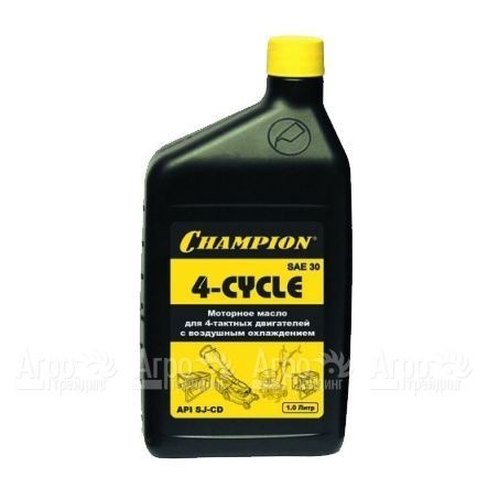 Масло минеральное Champion SAE30 1 л для 4-х тактных двигателей в Йошкар-Оле