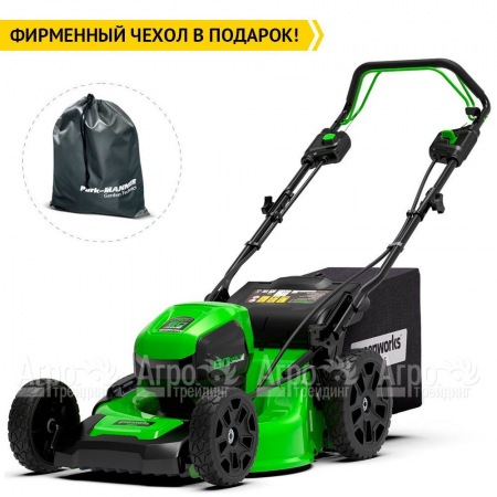 Газонокосилка аккумуляторная GreenWorks GD60LM46SP (без батареи и зарядного устройства) в Йошкар-Оле