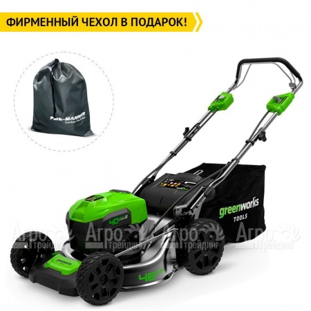 Газонокосилка аккумуляторная GreenWorks GD40LM46SPK6  в Йошкар-Оле