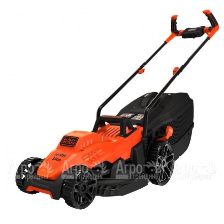 Газонокосилка электрическая Black+Decker BEMW461BH-QS в Йошкар-Оле