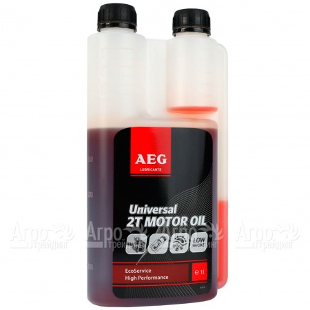 Масло минеральное Universal AEG 2T Motor Motor Oil API TC 1 л для 2-х тактных двигателей в Йошкар-Оле