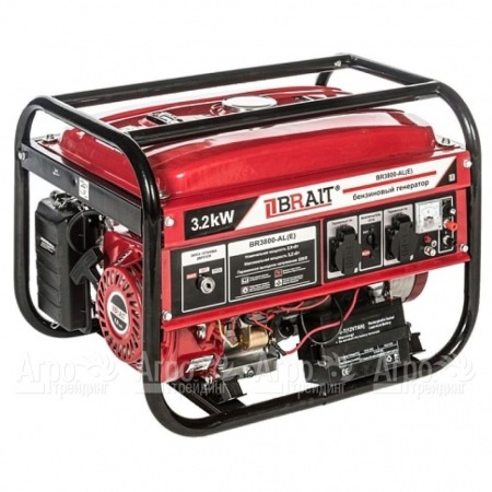 Бензогенератор Brait BR3800-CU 2.9 кВт  в Йошкар-Оле